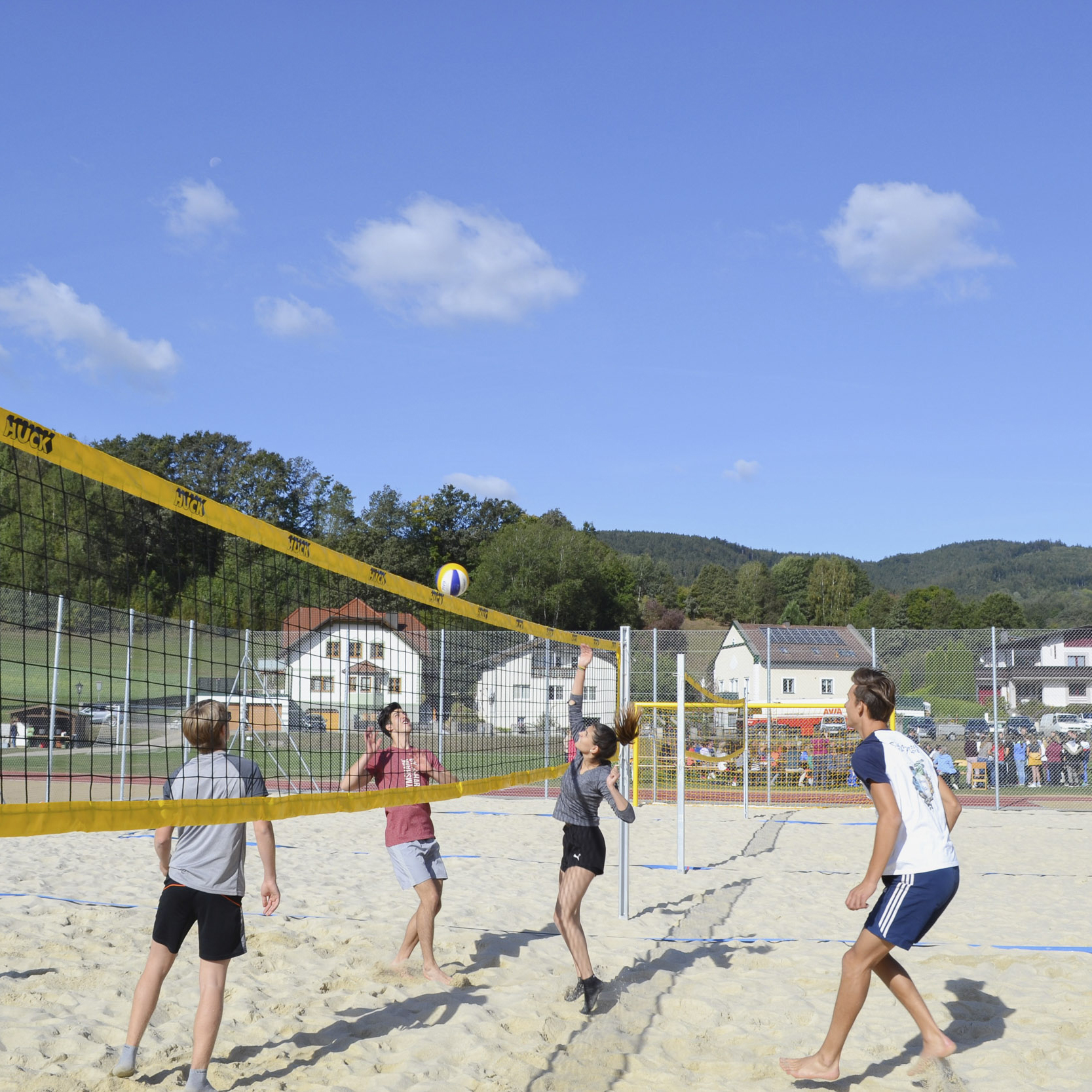 Beachvolleyball-Yspertal-Freizeit Beachvolleyball Yspertal