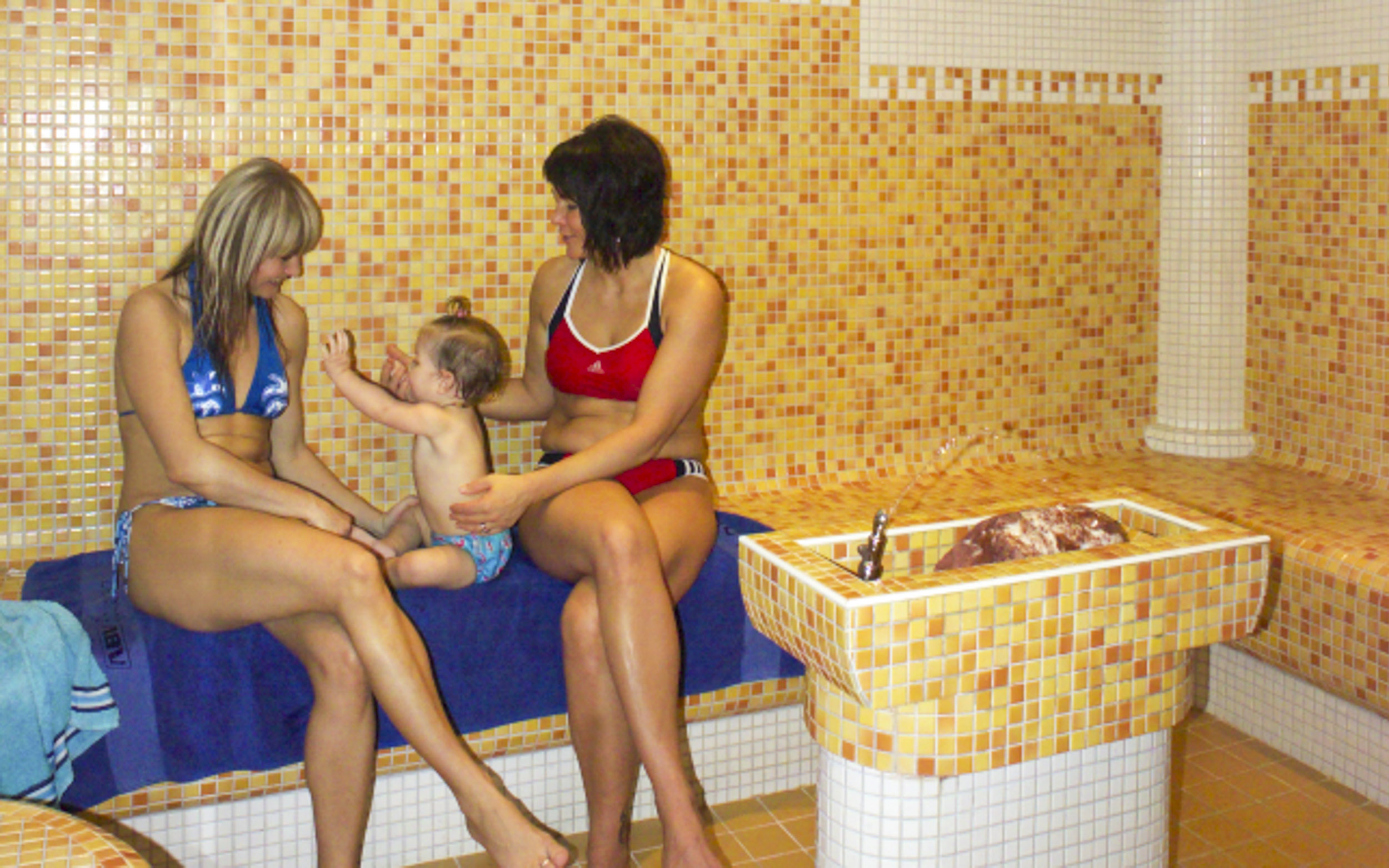 Römische Wärmekammer, Hallenbad Yspertal